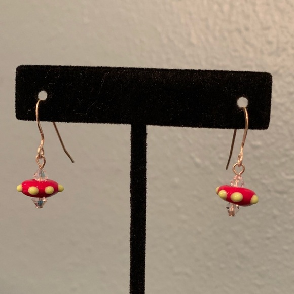 Handmade murano glass earrings​ - Picture 2 of 2